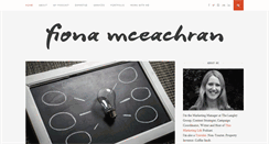 Desktop Screenshot of fionamceachran.com